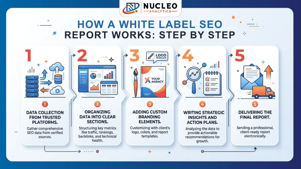 How a White Label SEO Report Works Step by Step