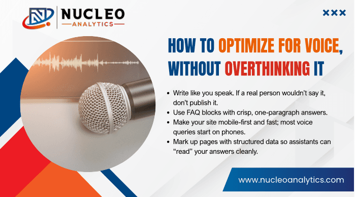 How to Optimize for Voice, Without Overthinking It