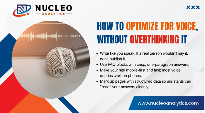 How to Optimize for Voice, Without Overthinking It
