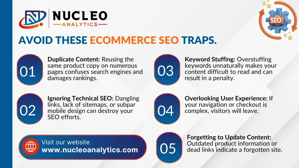 Avoid these eCommerce SEO Traps
