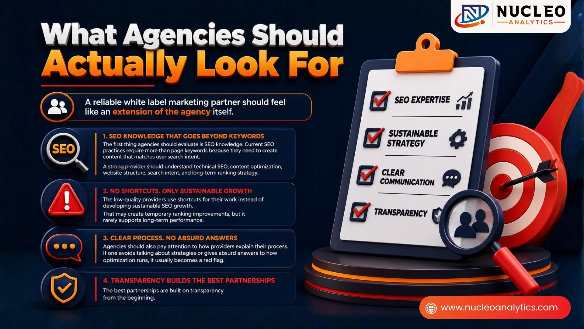 what Agencies should look for