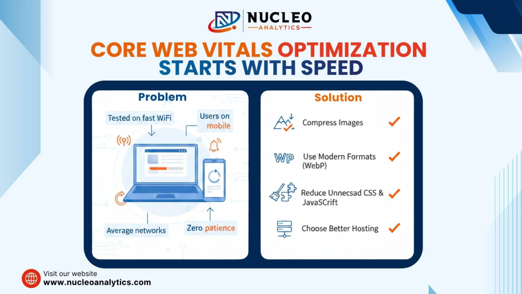 Core Web Vitals Optimization Starts with Speed