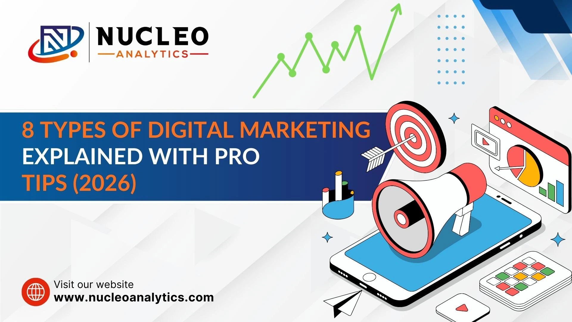 8 Types of Digital Marketing Explained with Pro Tips