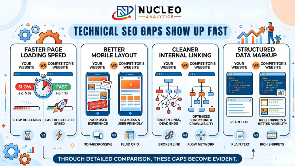 Technical SEO Gaps Show Up Fast