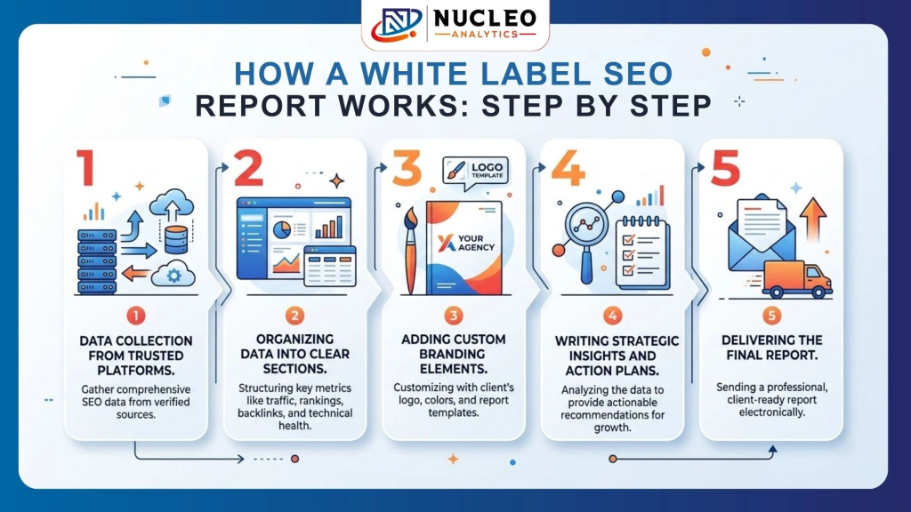 How a White Label SEO Report Works Step by Step