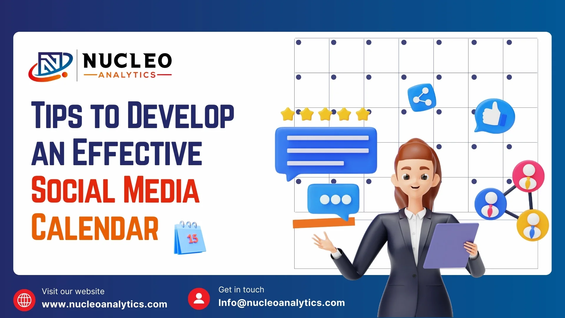 Tips to Develop an Effective Social Media Calendar