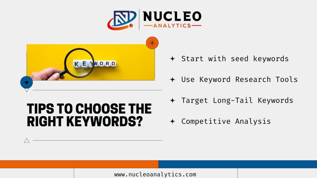 Tips to Choose the Right Keywords?
