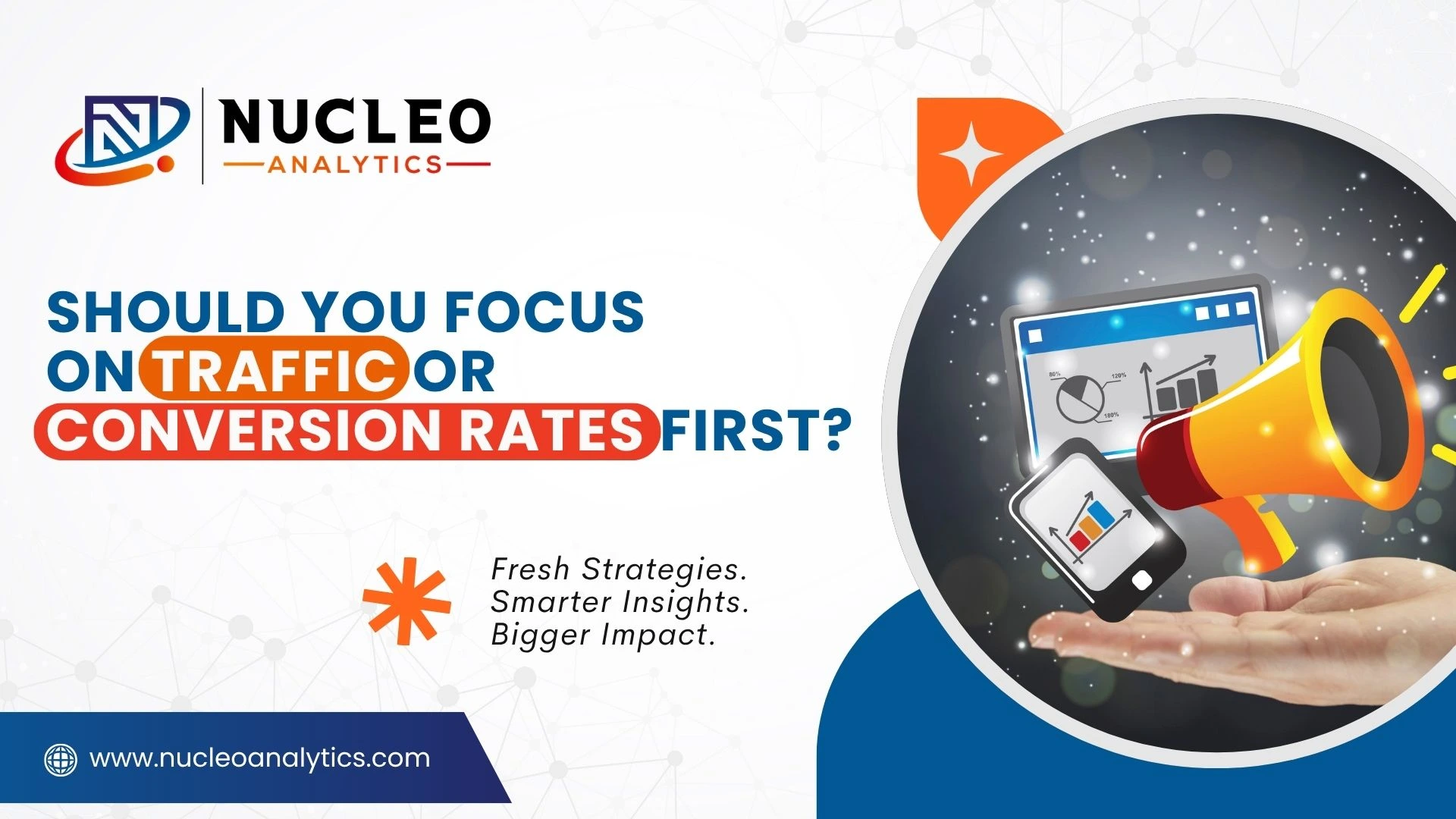 traffic or conversion rates