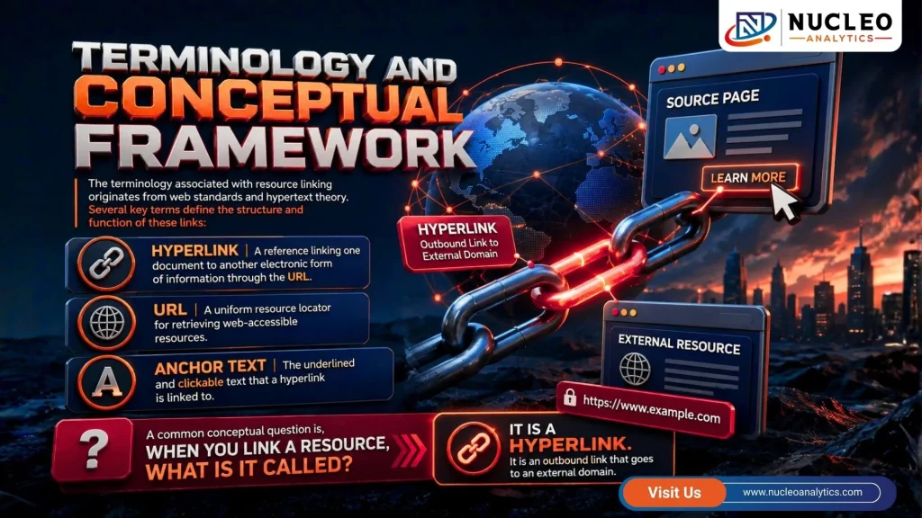 terminology and conceptual framework